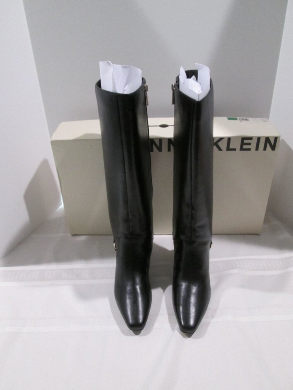 Anne Klein Women's Iverson Knee High Wide Calf Dress Boots - Picture 4 of 14